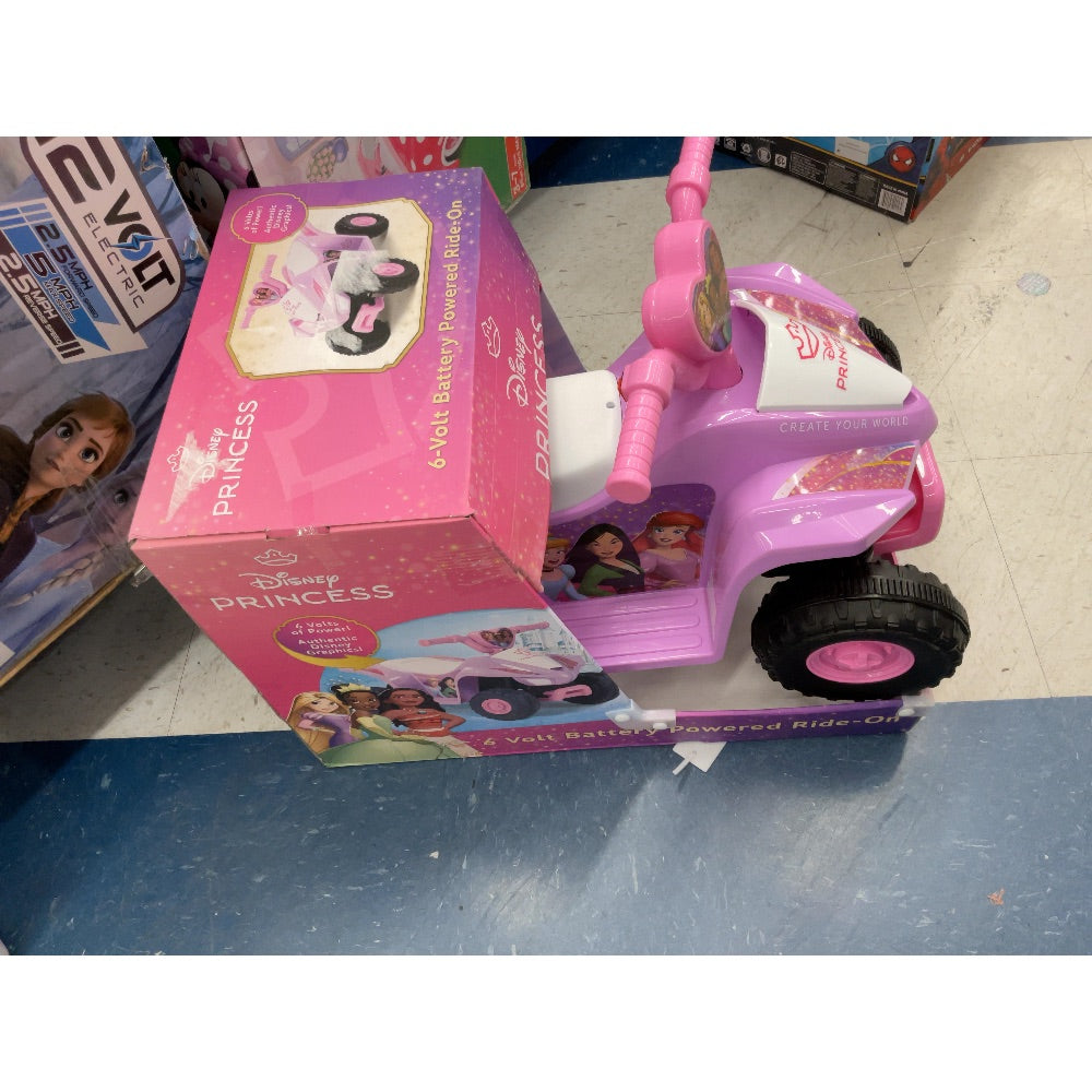 Disney Princess 6-Volt Battery-Powered Ride-On, Pink
