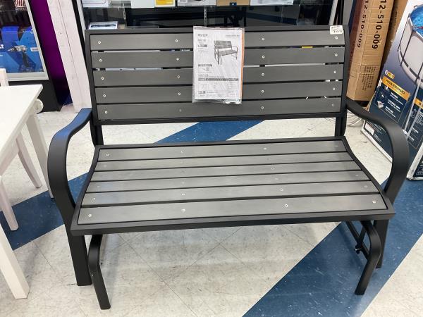 LIFETIME 60276 Glider Bench, Harbor Gray Retail $223.99