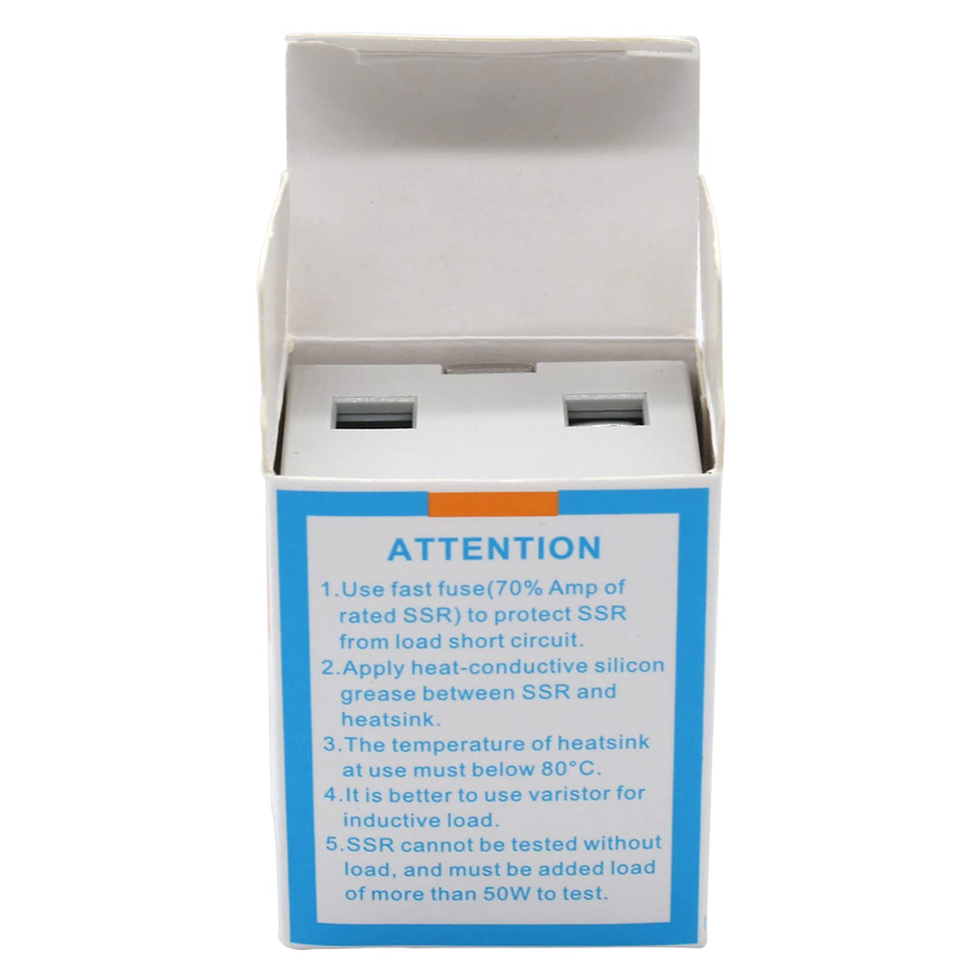 LCLCTC SSR 40 DA Solid State Relay DC to AC (Input 3-32V DC Output 24-480V AC), 40A (DC to AC 40A)Ã¢â‚¬Â¦