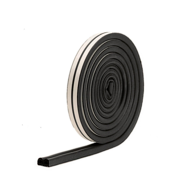 M-D Building Products 01025 17 ft. Black Small Rubber Auto & Marine Weatherseal for All Climates