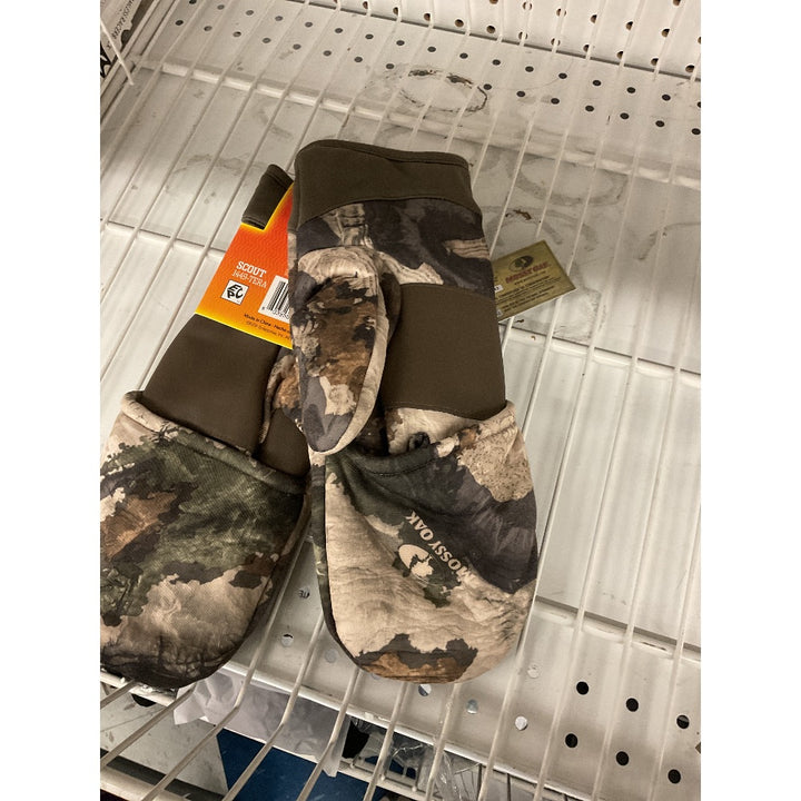 Huntworth Pop-Top Mittens, Heavy Weight, Mossy Oak, L/XL