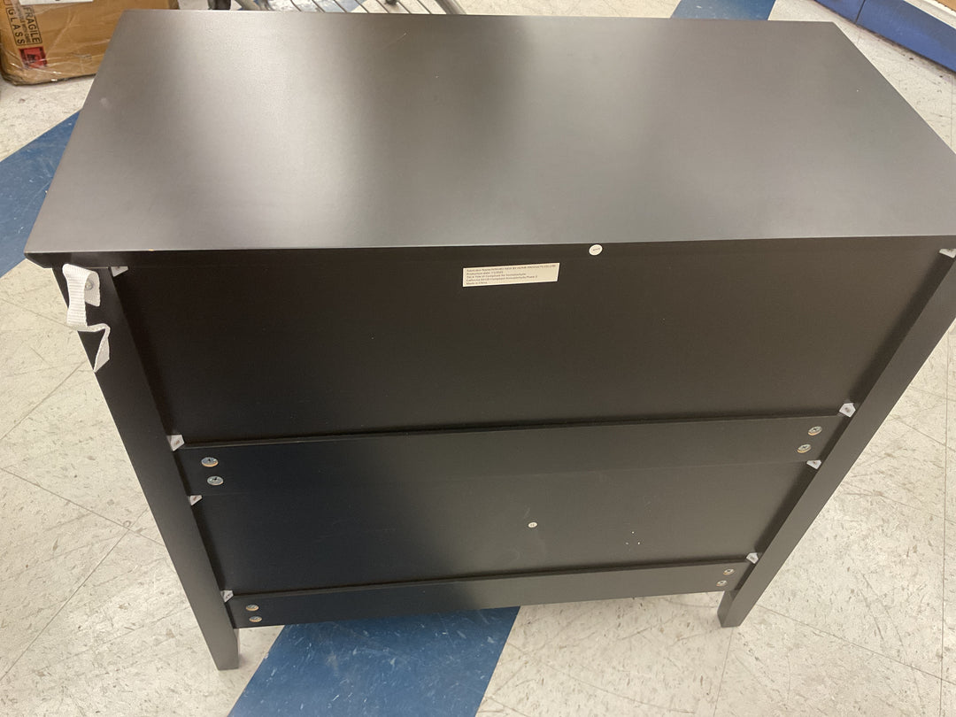 RoyalCraft 3-drawer nightstand, black Retail $120.99