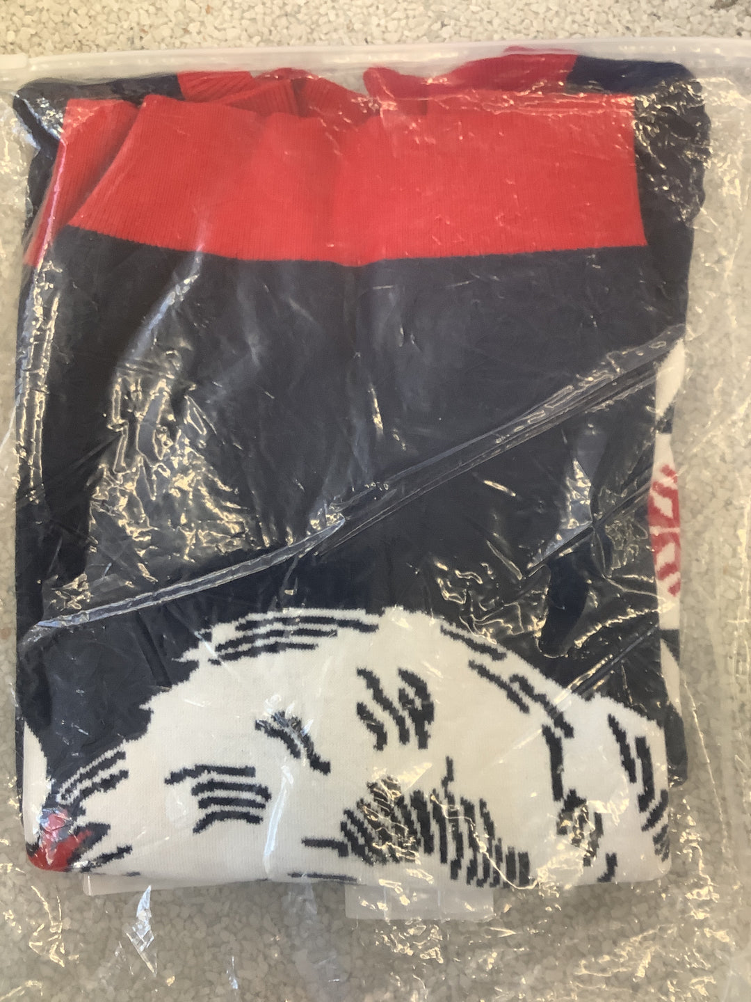 Sarin Mathews Ugly Christmas Pullover Sweater in Navy (Size LARGE)