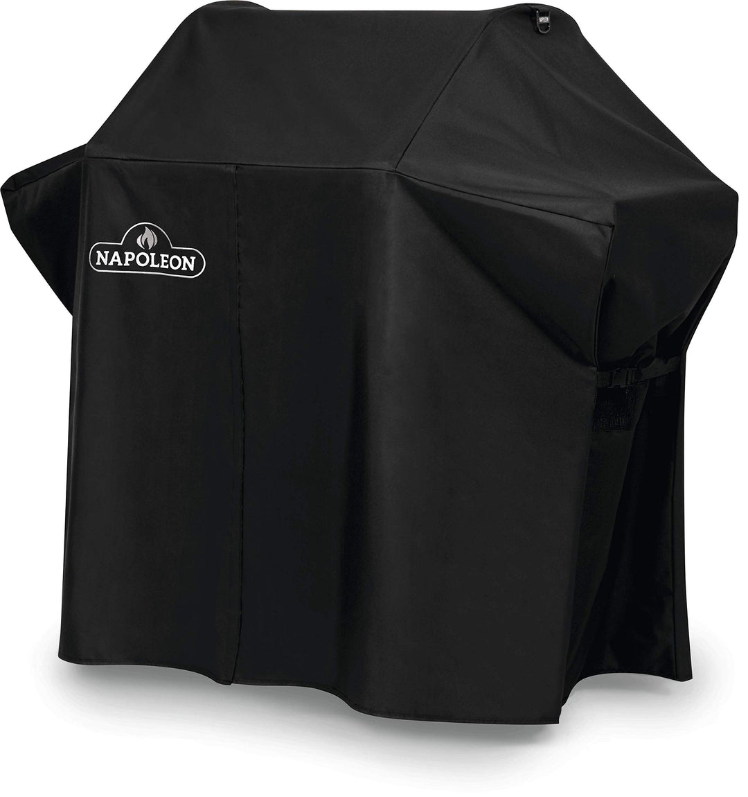 Napoleon Premium BBQ Grill Cover for Rogue 425 Series, Black, Water Resistant, UV Protected, Air Vents, Velcro Closure