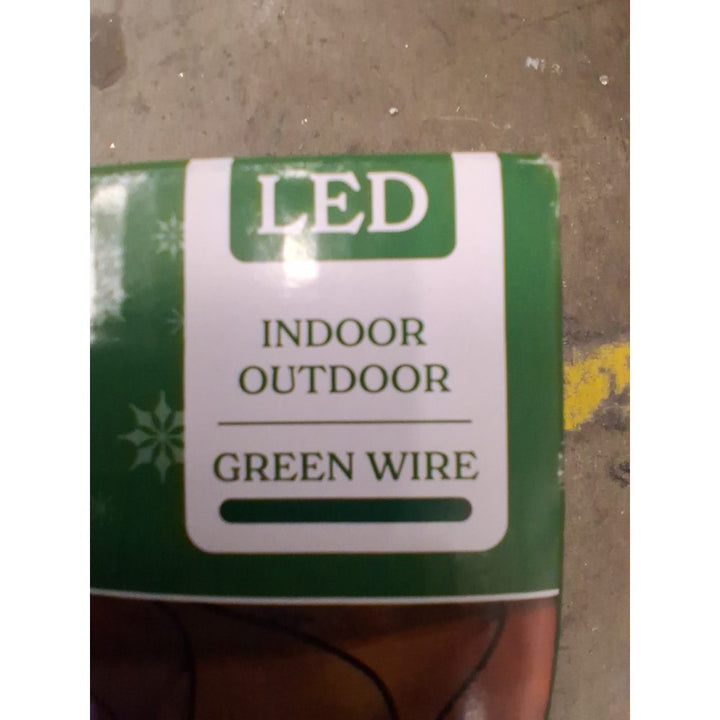 Holiday Time 150 LED Multicolor Net Lights - Indoor/Outdoor, Green Wire Retail $20.00