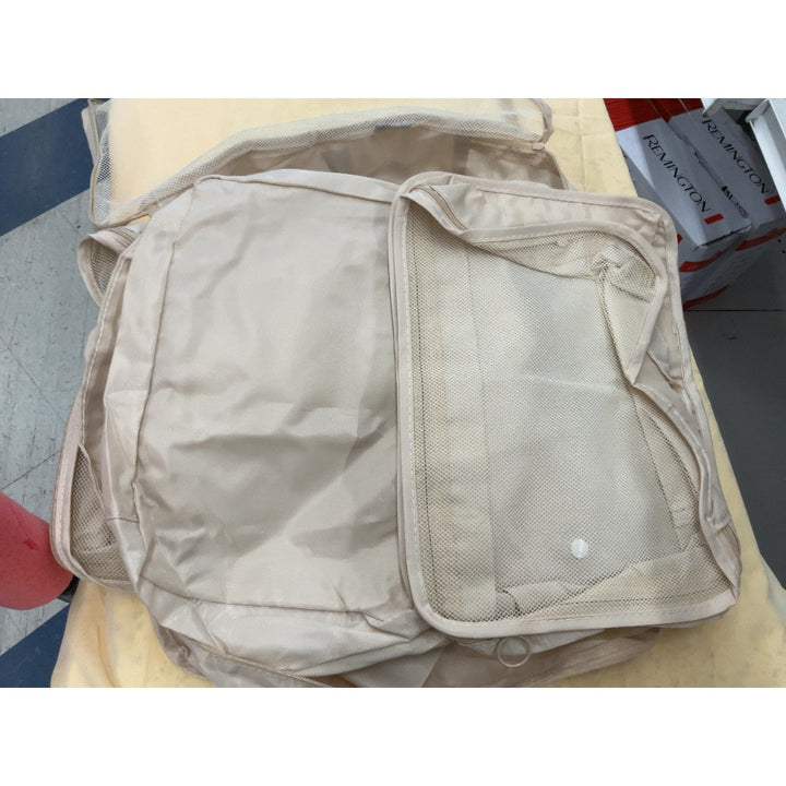 Amazon Basics Packing Cubes, Beige