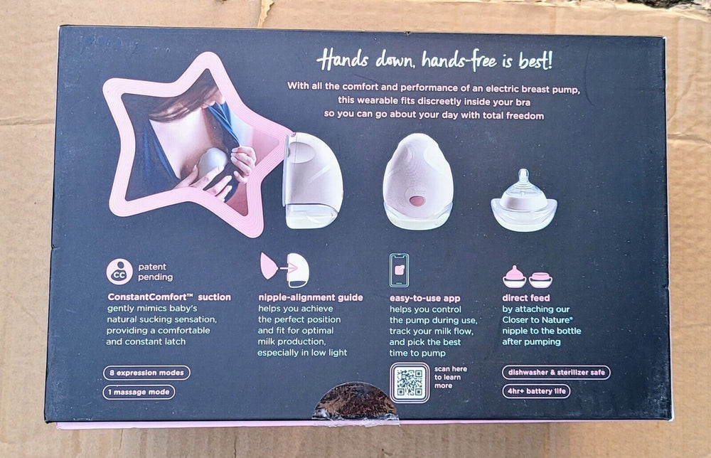 Tommee Tippee Made for Me Double Electric Wearable Breast Pump Retail $214.36
