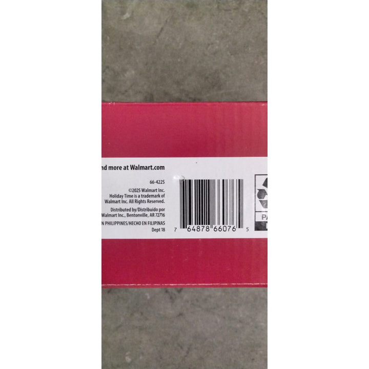 Holiday Time 300 Multicolor Icicle Lights, Incandescent, Indoor/Outdoor Retail $20.00