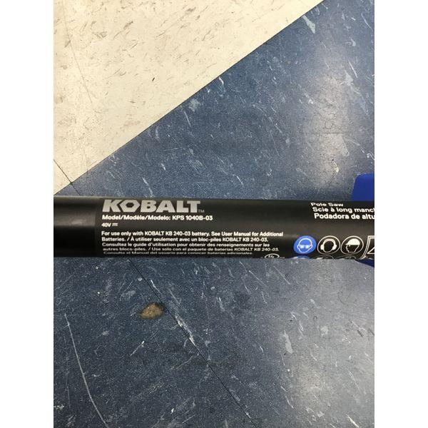 Kobalt KPS 1040B-03 Pole Saw - 40V Retail $170.00