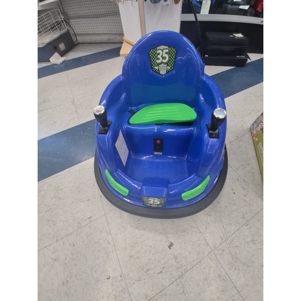 Bumper Car - Ride-On Toy, Electric, 360 Spin, Blue