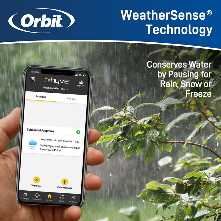 Orbit 57915 B-hyve 4-Zone Indoor Smart Sprinkler Controller