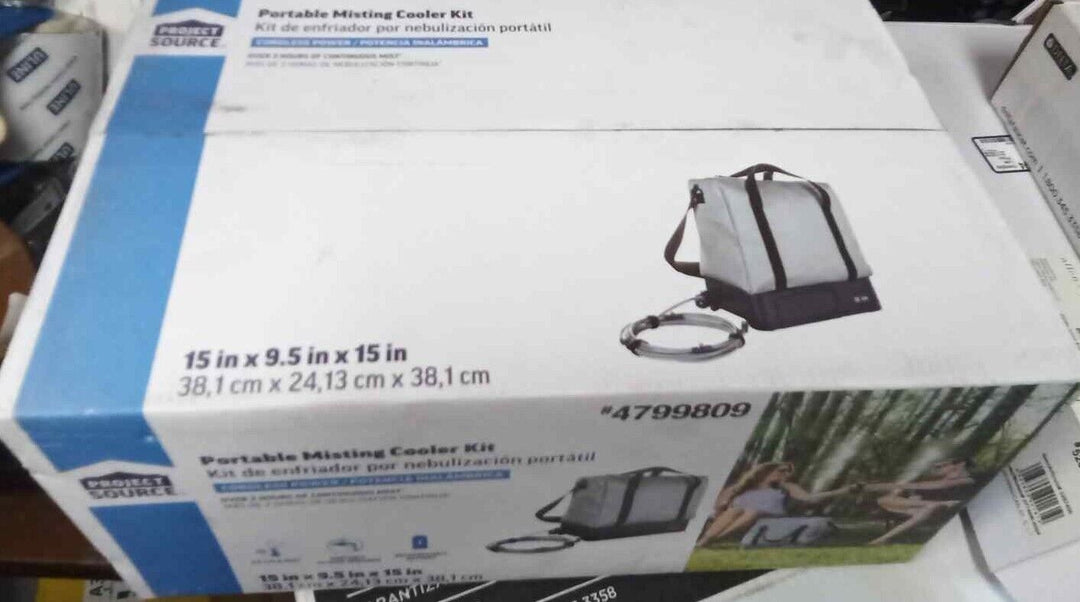 Brand New Sealed Project Source Portable Misting Cooler Kit