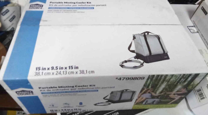 Brand New Sealed Project Source Portable Misting Cooler Kit