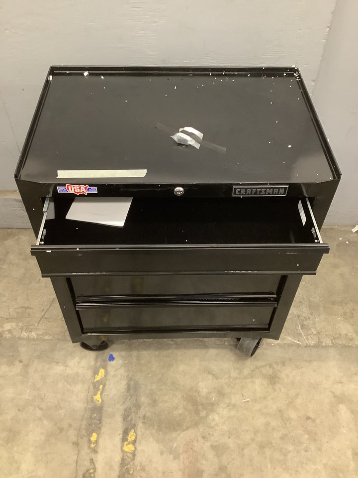 CM 26-IN BLACK 4-DRAWER CABINET