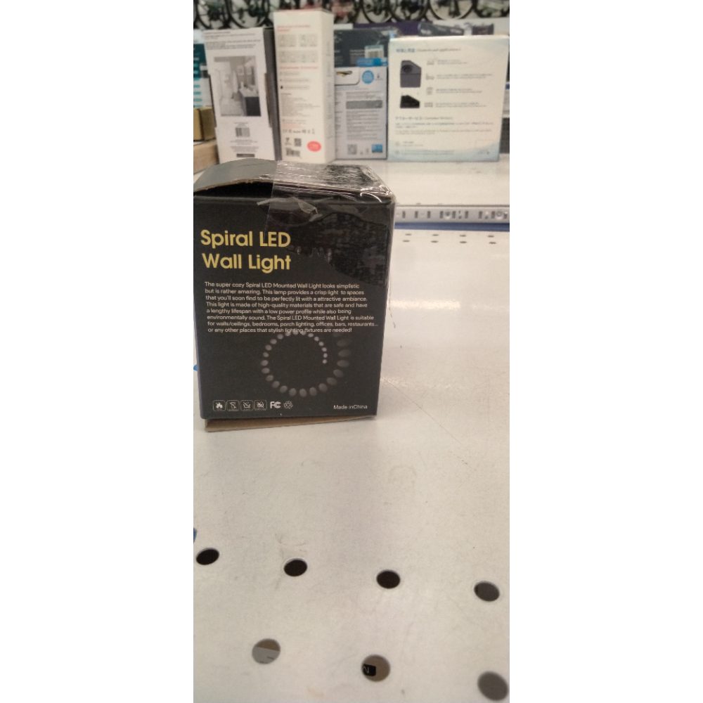 VITANO Spiral Wall Light, 2-IN-1 LED Wall Lights, Battery Operated/USB Charging,Decorative Soft White Lighting for Living Room, Bedroom,Restaurant Hotel...