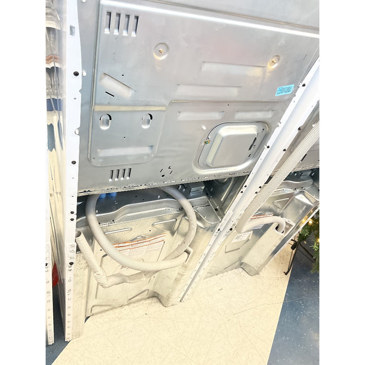 GE Stacked Washer Dryer, Super Deal, White