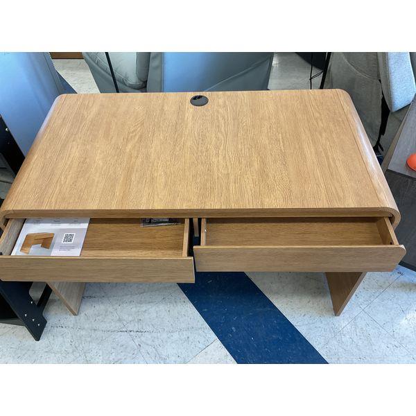 Brand Unknown Desk - Wooden with Drawers and Cable Management Retail $350.00