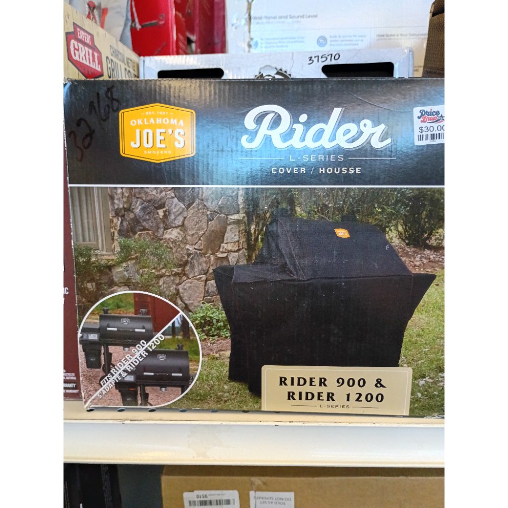 Smoker Cover for L-Series Rider 900 & 1200 Oklahoma Joe's - BRAND NEW!