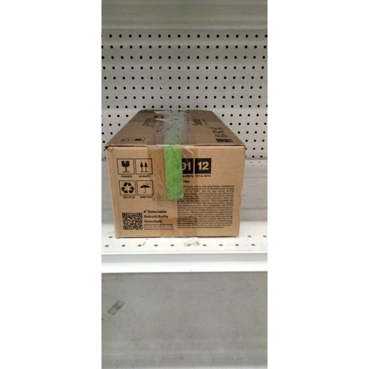 Sunco 12 Pack 4 Inch LED Recessed Lights, Retrofit Can Lighting, 660 LM, 11W (40W Equivalent), Selectable CCT 2700K/3000K/3500K/4000K/5000K, Dimmable, Baffle Trim, Replacement Conversion Kit UL