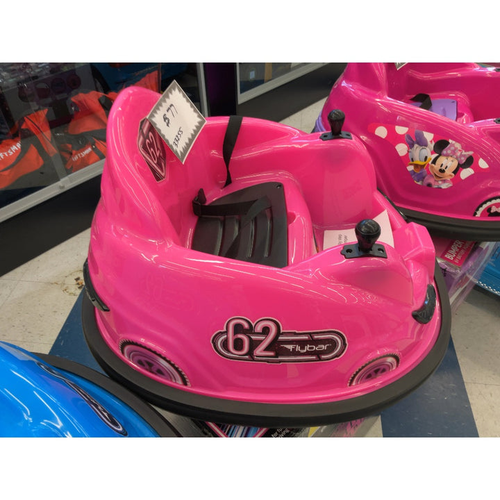 Flybar Bumper Car, Electric Powered - 360 Spin, Pink