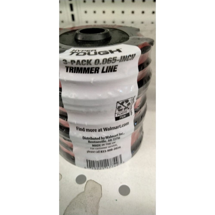Hyper Tough .065 in. X 16 Ft. Twisted Replacement String Trimmer Spool 3-Pack