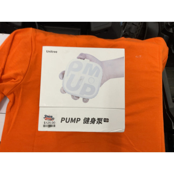 Unitree Pump - Dynamic White, Portable Fitness Device, Includes Accessories, App Integration