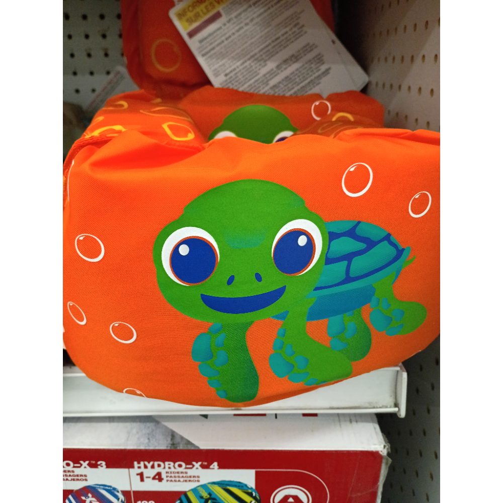 Puddle Jumper Fabric Kids Swim Flotation Vest with Armbands  33-55lbs (15-25kg) Weight Capacity