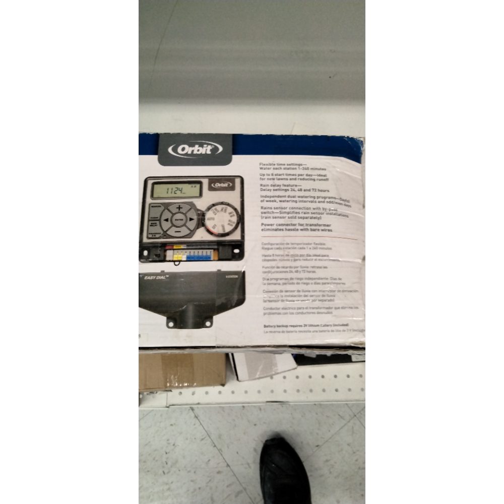 Orbit 28966 Easy Dial 6-Station Indoor Sprinkler Controller
