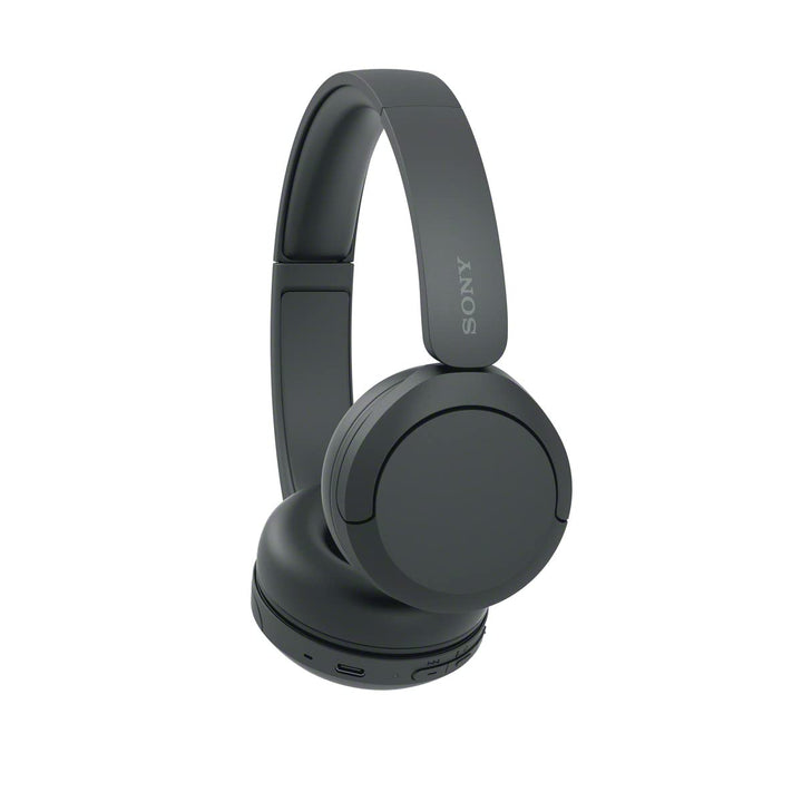 Sony WH-CH520 Wireless Headphones Bluetooth On-Ear Headset with Microphone and up to 50 Hours Battery Life with Quick Charging, Black