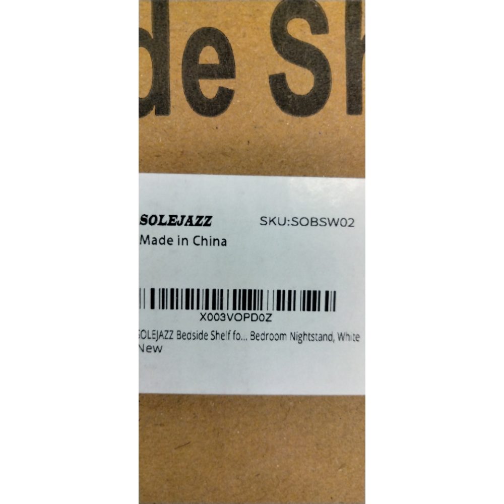 SOLEJAZZ Bedside Shelf for Bed, Foldable Bunk Bed Shelf Clip On Nightstand Tray College Dorm Room Essential Table Caddy with Drawer, Cup & Cord Holder for Top Bunk Organizer Bedroom Nightstand, White