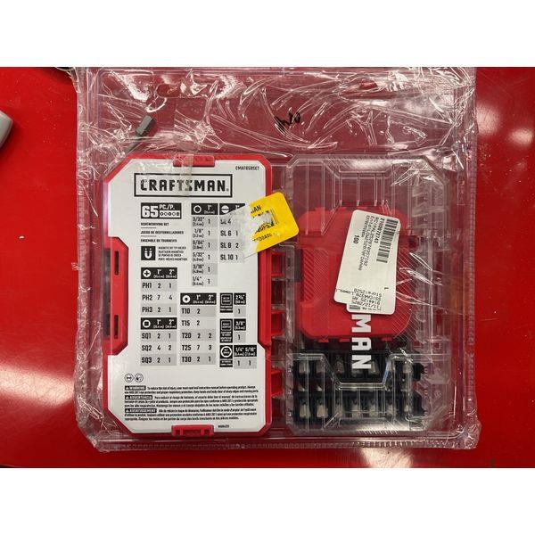 Craftsman 65 Piece Drilling/Driving Set - Versatile, Compact Case