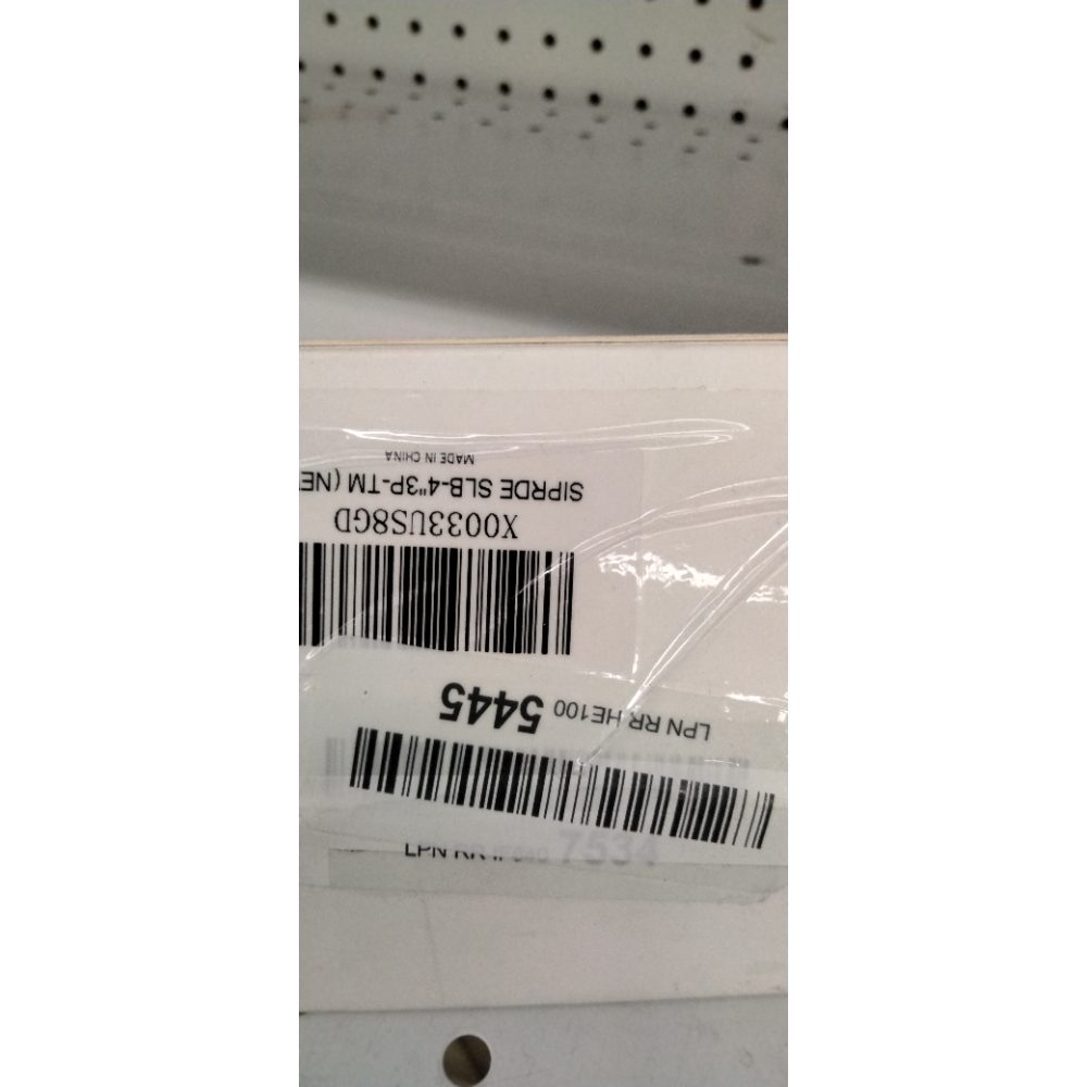 SIPRDE Acrylic Small Wall Shelf Set of 3 for Security Cameras, Speakers, Baby Monitors & More - 4'' Universal Adhesive Shelf Easy to Install No Drill, with Cable Clips (Clear)