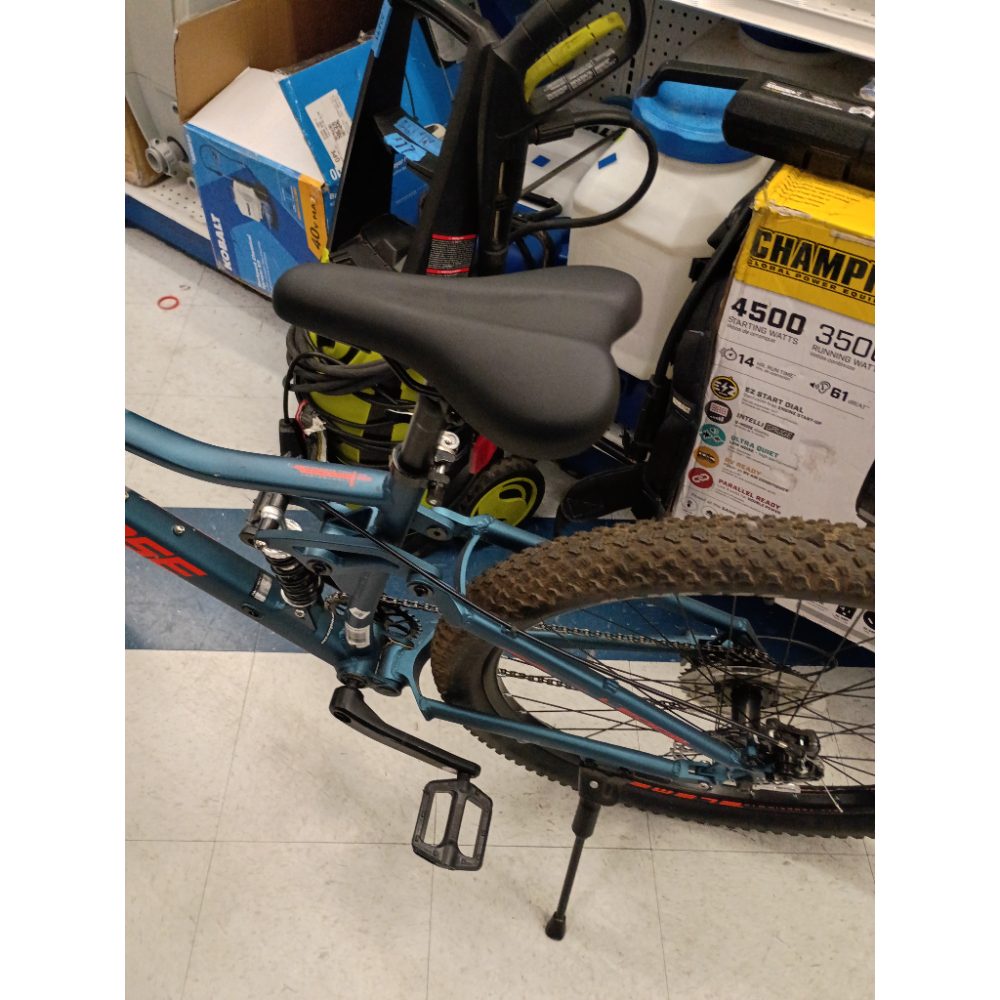 Mongoose Ledge X1 Mountain Bike  27.5-in. Wheels  Adults Ages 14+  7 Speeds  Teal