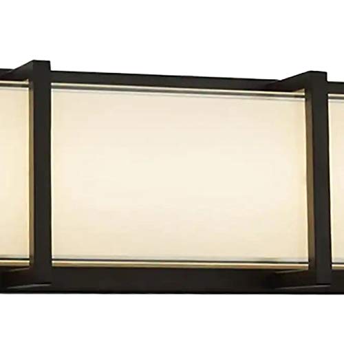 allen + roth Brighton 3-Light Bronze Modern/Contemporary Vanity Light