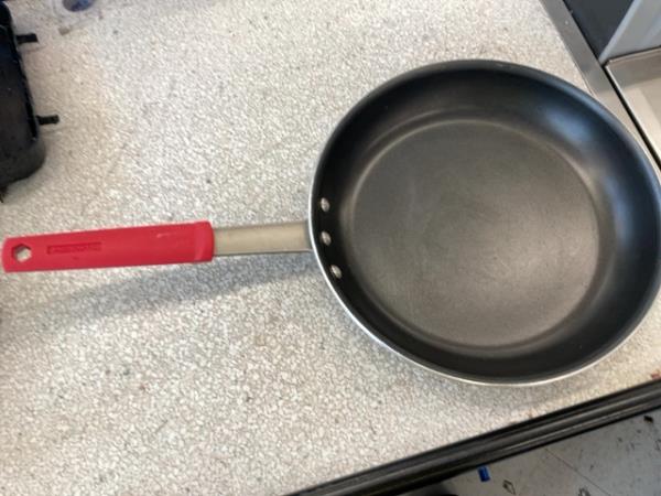 Professional Nonstick Frying Pan with Red Handle Retail $35.00