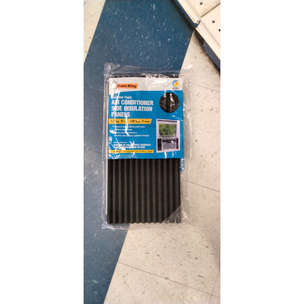 9" X 18" X 7/8" Foam Air Conditioner Side Panels