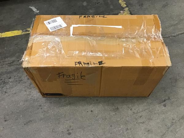 Valerie Parr Hill Set of 2 Illuminated Starry Night Glass Pumpkins - Champagne Retail $60.00