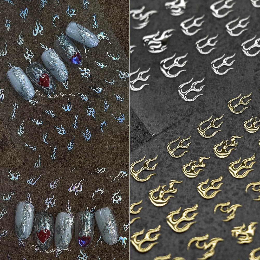 Shell Light Butterflies Nail Stickers Embossed Spring Nail Decal for Women Girls Acrylic Manicure Butterfly Nails Art Designs (Butterfly-2)