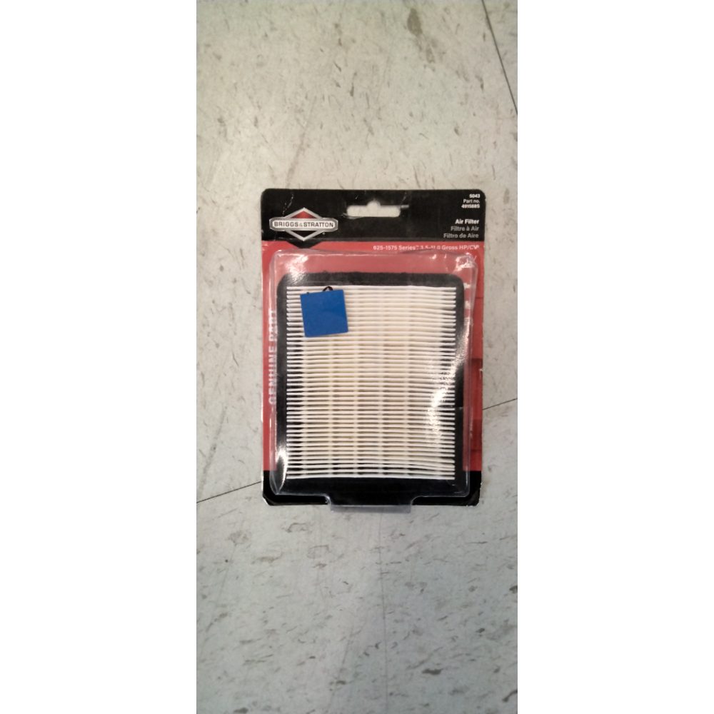 Briggs & Stratton 5043K Air Filter Cartridge 3.5-11.0 HP Gross, 625-1575 Series Engines