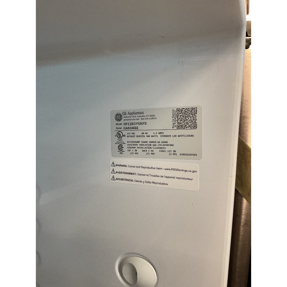 GE Brand French Door Refrigerator - Super Deal, Stainless Steel Finish