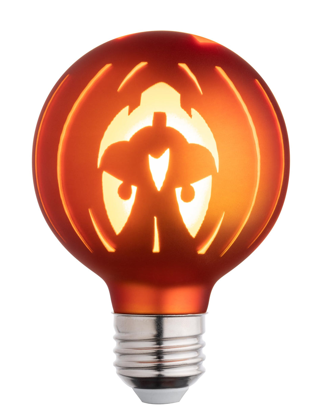 G25 LED Orange Halloween Light Bulbs - 3W 30 Watt Equivalent E26 Base Laser Halloween Bulb - DÃƒÂ©cor Orange LED Light Bulb - Party Decoration, Porch, Haunted House, Festivals Orange Light Bulbs