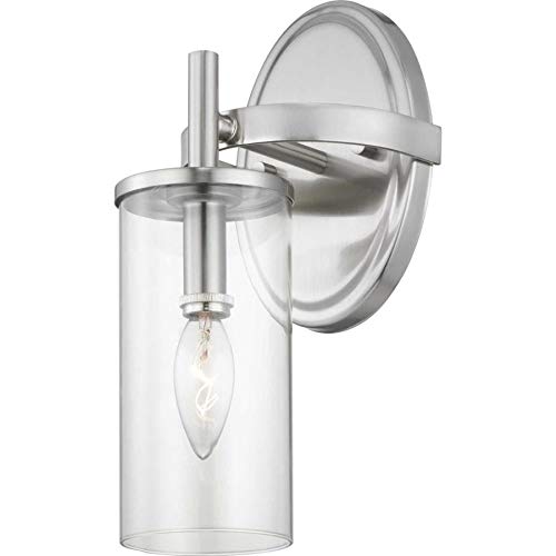 Progress Lighting Strahan 1-Light Gray Transitional Vanity Light