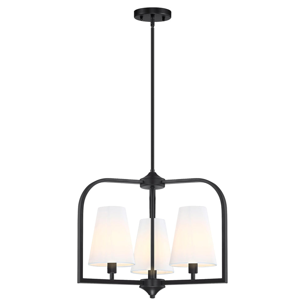 4 Light 23'' Rustic Metal Lantern Cage Farmhouse Kitchen Island Off White Fabric Shade Pendant Light Fixture,Modern Industrial Black Finish for Dining Room Bedroom Foyer Entry Porch Over Sink Retail $79.99