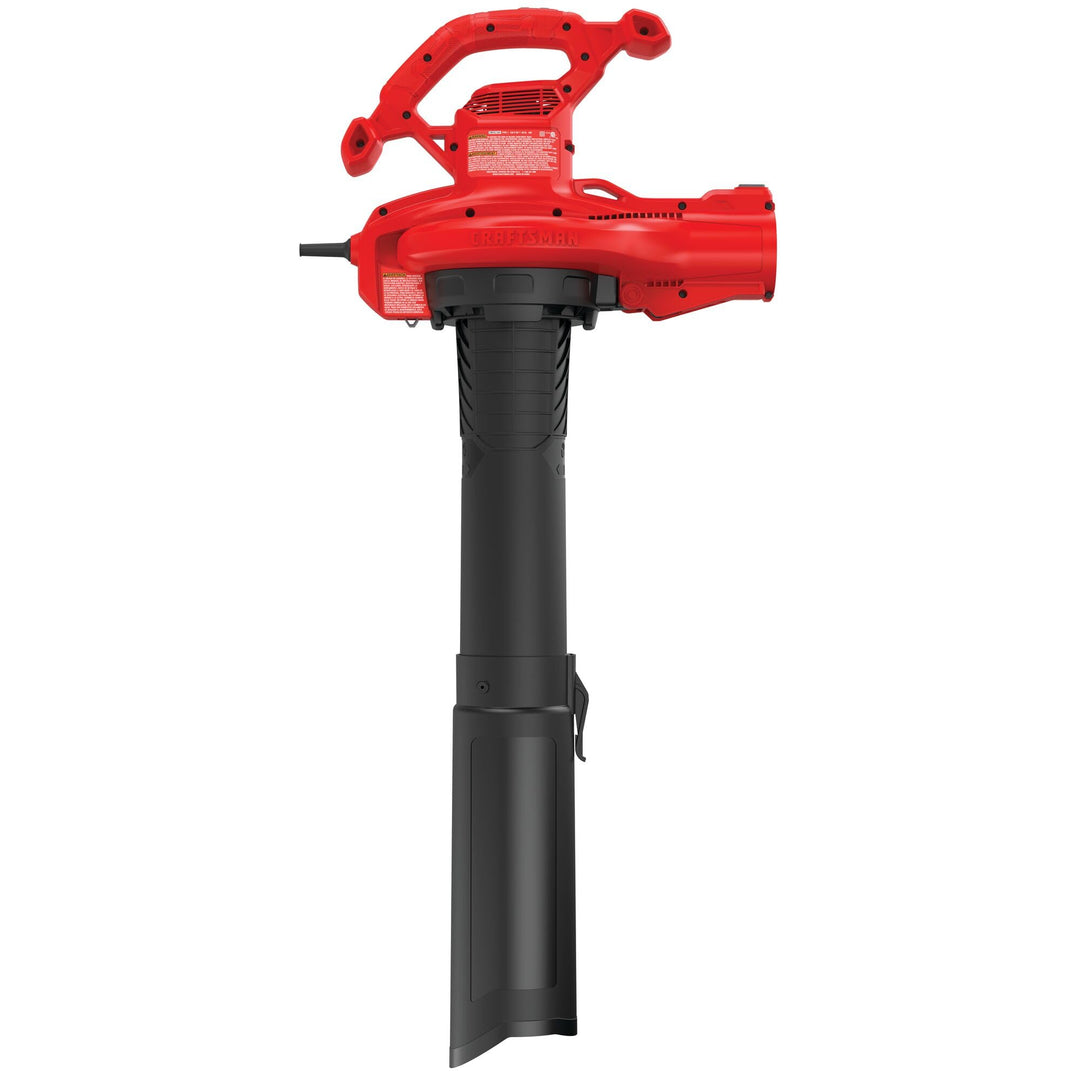 CRAFTSMAN 3-in-1 Leaf Blower, Vacuum and Mulcher, Backpack Blower Up to 260 MPH, 12 Amp, Corded Electric Leaf Collector (CMEBL7000) Retail $99.00