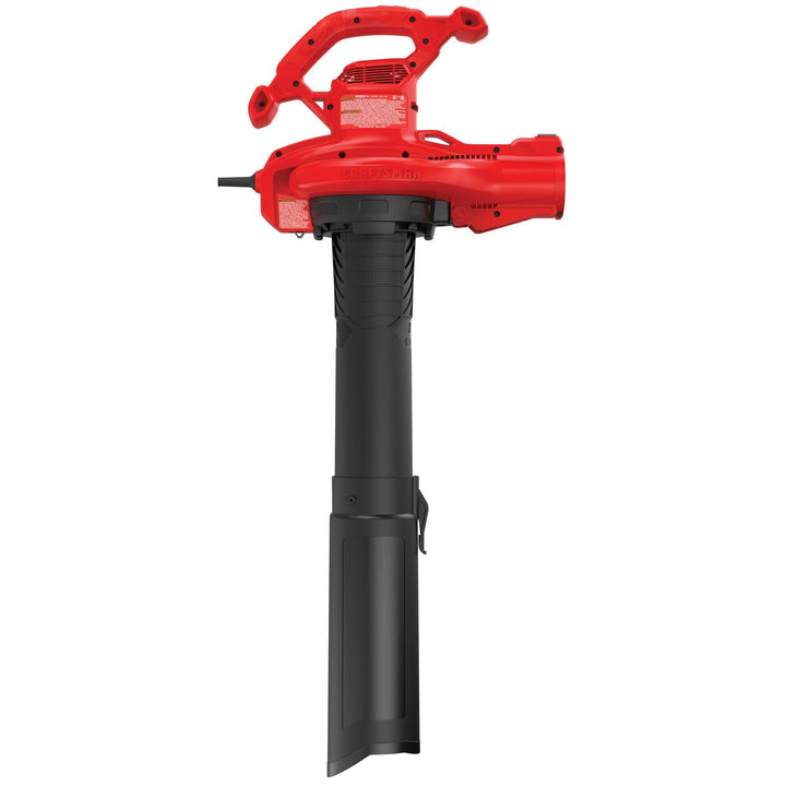 CRAFTSMAN 3-in-1 Leaf Blower, Vacuum and Mulcher, Backpack Blower Up to 260 MPH, 12 Amp, Corded Electric Leaf Collector (CMEBL7000) Retail $99.00