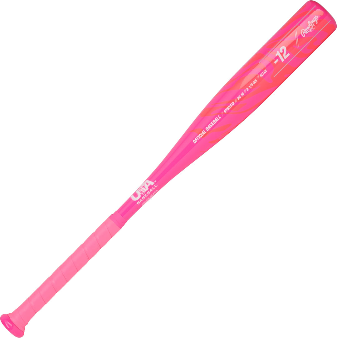 Rawlings | Storm T-Ball Bat | 26-inch | -12 | Pink Retail $29.95
