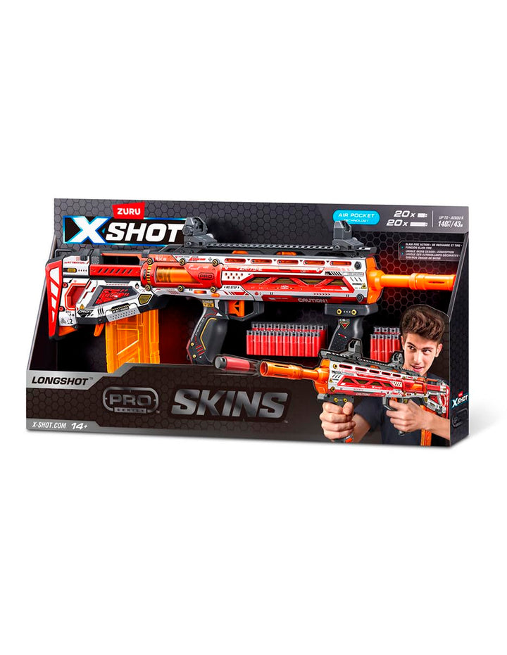 XSHOT Pro Series Longshot Toy Gun - 40 Darts Retail $18.97