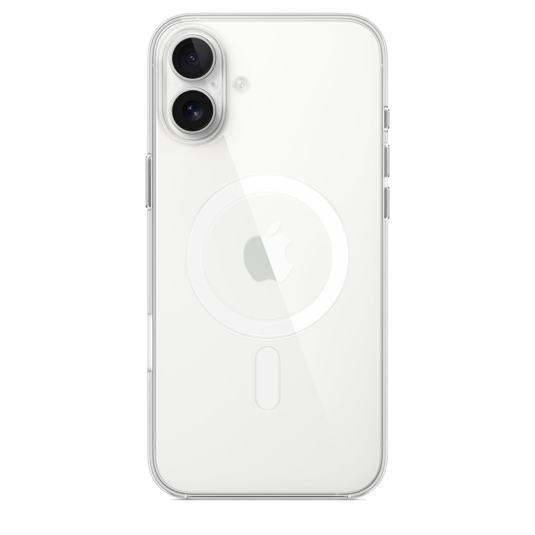Apple iPhone 16 Plus Clear Case with MagSafe and Camera Control: Lightweight Phone Case, Wireless Charging Compatible, Smooth Glossy Finish Retail $49.00