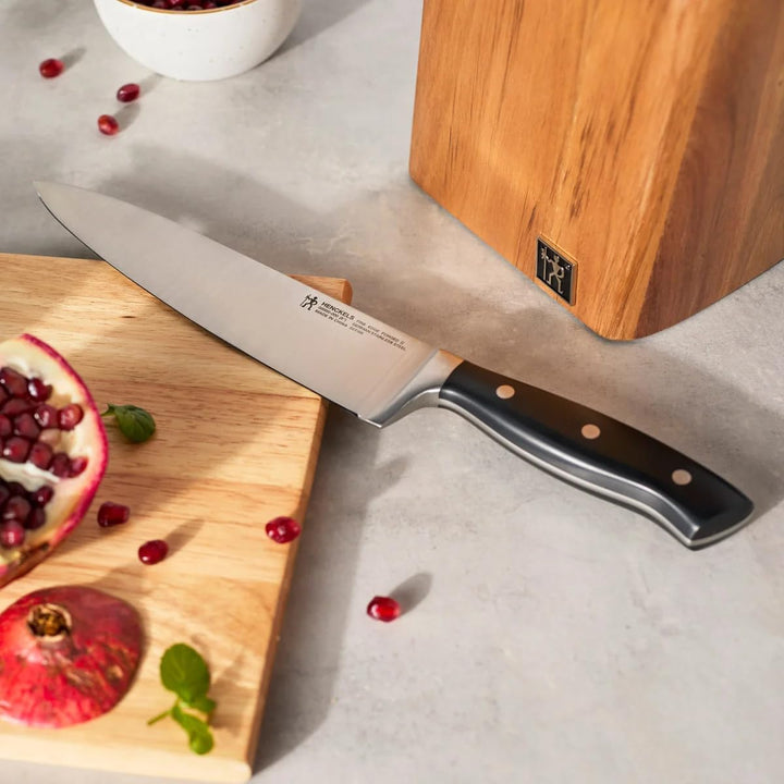 HENCKELS Fine Edge Forged Knife Block Set, 10 Piece Retail $109.99