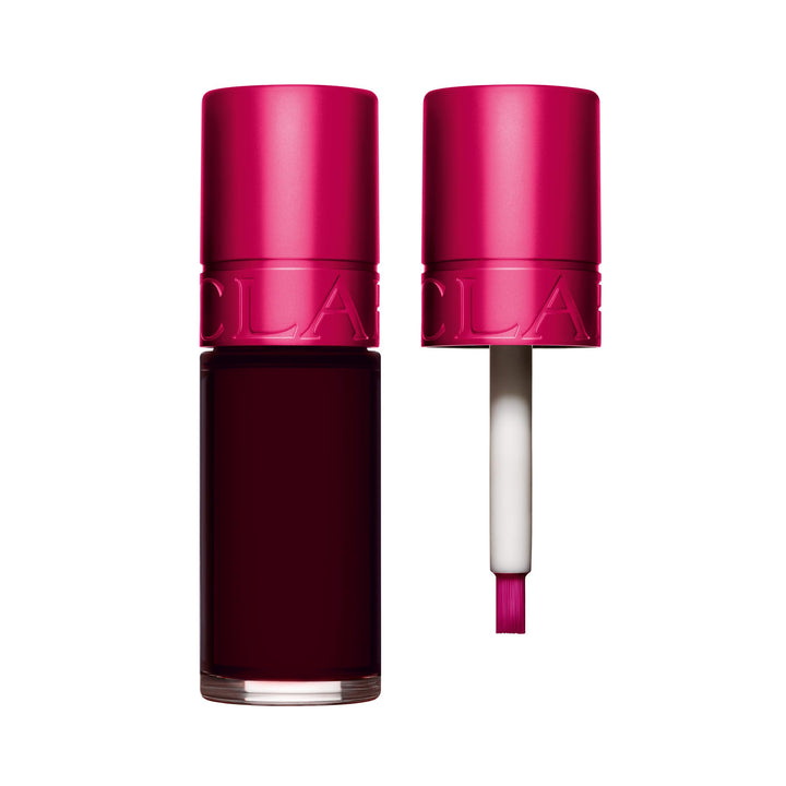 Clarins Water Lip Stain | Buildable Matte Finish | Kiss Proof, Transfer-Proof, Lightweight and Long Lasting | Contains Hyaluronic Acid | 0.2 Fluid Ounces, 04 Violet Water